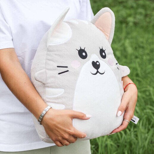 Мягкая игрушка Hugme toys «Котик», 40 см