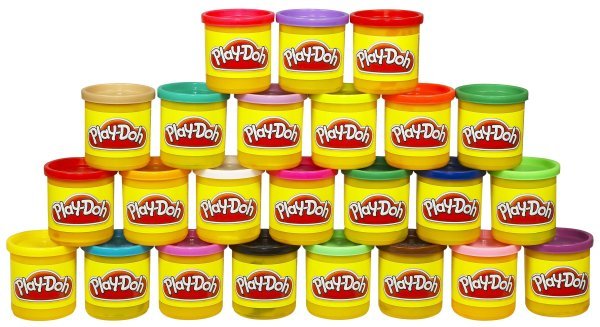 PLAY-DOH Набор Плей-До масса для лепки 24 банки