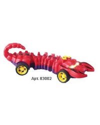 Игрушка транспортная со встроенным двигателем для детей "Машинка-скорпион"