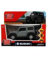 Машина металл SUZUKI JIMNY 11,5 см, двер, баг, инер, сер, кор. Технопарк в кор.2*36шт