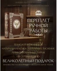 История России с древнейших времен Сергея Соловьева. Книга в коллекционном кожаном переплете ручной работы с многоцветным тиснением и окрашенным обрезом