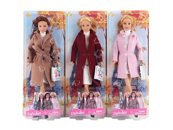 Кукла в наборе с аксессуарами (29 см) "Элен в пальто" (микс: 3 вида) (в коробке) ( Арт. 8419d)