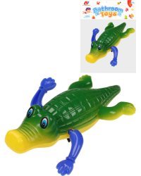 Заводная игрушка для купания."Крокодил"(в пакете)(10х6,5х4,5 см) ( Арт. 1208452)