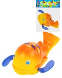 Заводная игрушка для купания."Рыбка"(в пакете)(9,5х8х5,5 см) ( Арт. 1208458)