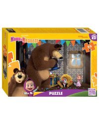 Мозаика "puzzle" 35 "Маша и Медведь (нов.)" (Анимаккорд)