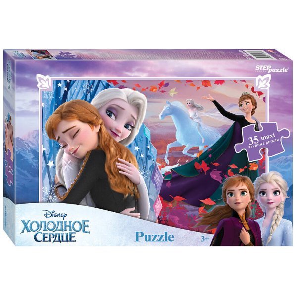 Мозаика "puzzle" 35 MAXI "Холодное сердце (new)" (Disney)