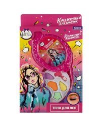 Косметика ДЛЯ ДЕВОЧЕК тени для век МИЛАЯ ЛЕДИ в кор.2*60шт