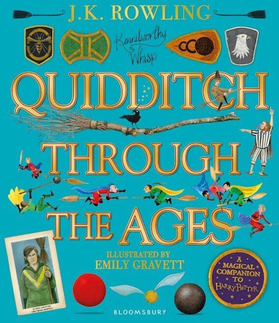 Quidditch Through the Ages - Illustrated Edition (J. K. Rowling) Квиддич сквозь века - иллюстр. издание (Джоан Роулинг) / Книги на английском языке