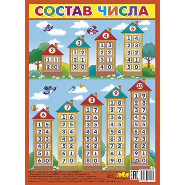 Состав числа (145х220мм)