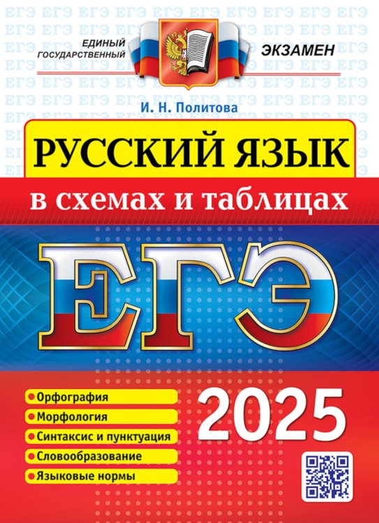 ЕГЭ 2025. Русский язык в схемах и таблицах