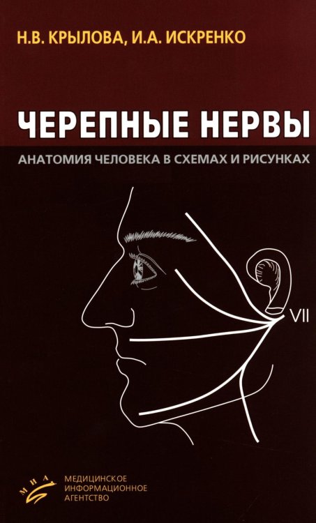 Черепные нервы: Анатомия человека в схемах и рисунках: Атлас-пособие. 6-е изд