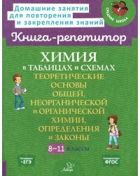 Химия в таблицах и схемах. 8-11 кл.: Теоретические основы общей, неорганической и органической химии, определения и законы