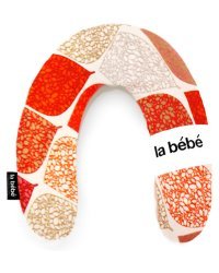 La Bebe™ Rich Maternity Pillow Art.85500 Deco Orange Подковка для сна, кормления малыша 30x104 cm