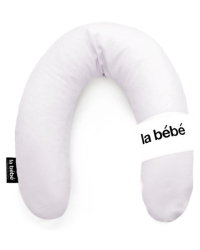 La Bebe™ Rich Maternity Pillow Art.78649 Light grey Подковка для сна, кормления малыша 30x104 cm
