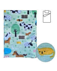 La Bebe™ Set 145x105/145x105/40x50 Art.184571 Animals Gultas veļas komplekts 3-daļīgs