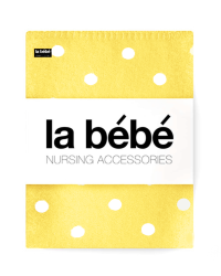 La bebe™ Lamb wool Art.36628 Yellow Детское шерстяное одеяло (New Zealand wool), 100x70 см