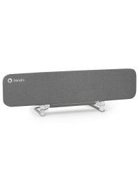 Lionelo Bed Rail Lora XL  Art.159721 Grey Bērnu Gultas aizsargmala / aizsārgbarjera