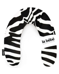 La Bebe™ Rich Maternity Pillow Art.8210 Zebra Подковка для сна, кормления малыша 30x104 cm