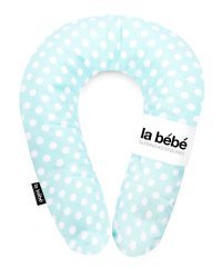 La Bebe™ Snug Cotton Mint Dots Art.80935 pakaviņš mazuļa barošanai / gulēšanai/pakaviņš grūtniecēm Mit.20x70см