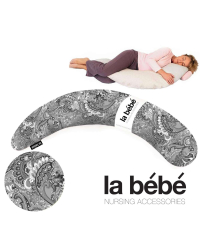 La Bebe™ Moon Maternity Pillow Art.22070 Oriental Большая подушка для беременных с наполнителем из синтепона (синтепух,особенно мягкий и тихий )185см