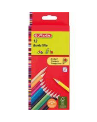 12 цветных карандашей Herlitz