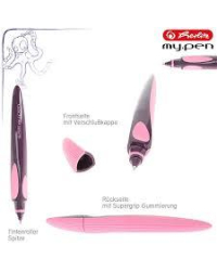 Чернильница Моя ручка черная смородина / розовый