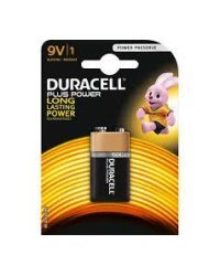 Батарейка  Duracell Plus 9V (Крона)