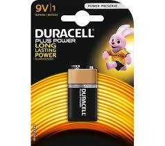 Батарейка  Duracell Plus 9V (Крона)