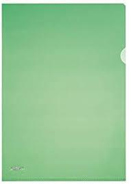 Папка уголок A4 / 10 шт., цвет зеленый/ 50009114