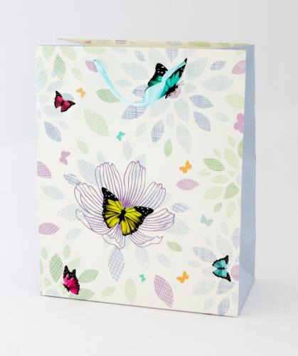 Подарочный мешок 26 32 см Butterflies