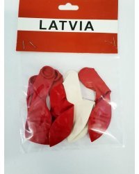 Шары Латвия 5 шт Предложение -30%