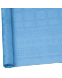 Дамаск Скатерть рулон 1,18x6m синий