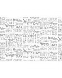 Подарочная бумага 2mx70cm Happy B-Day