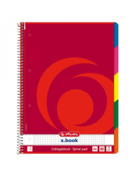 Spirālbloks A4 / с рельефным продуктом на 100LP цветных внутренних страниц