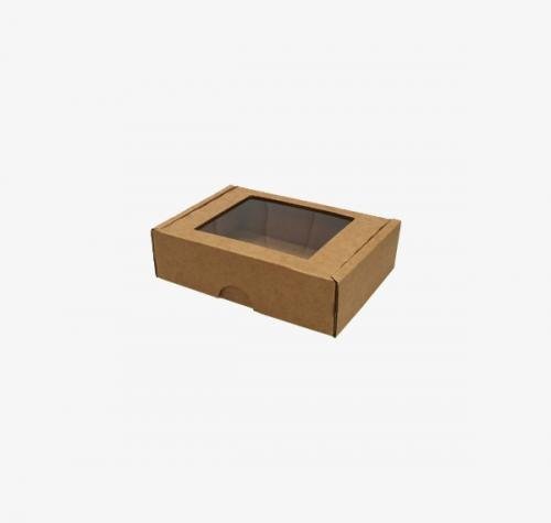 Микро- коробка с окном 11,5x8,5x3cm