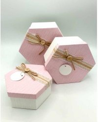 Seštūra розовая подарочная коробка