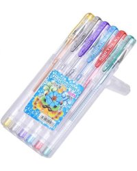 Pildspalva  glitter 6 krāsu Avatar
