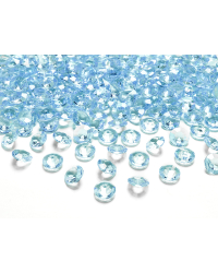 Diamond confetti, turquoise, 12mm (1 pkt / 100 pc.)