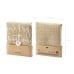 Jute table runner Merry Christmas, white, 50x250cm