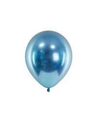 Glossy Balloons 30cm, blue (1 pkt / 10 pc.)
