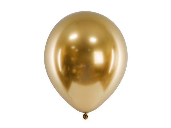 Glossy Balloons 30cm, gold (1 pkt / 10 pc.)