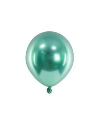 Glossy Balloons 12 cm, bottle green (1 pkt / 50 pc.)