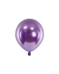 Glossy Balloons 12 cm, violet (1 pkt / 50 pc.)