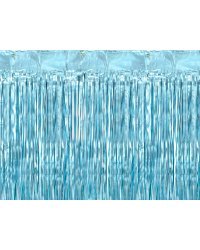 Party curtain, blue, 90x250cm