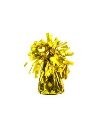 Foil balloon weight, gold (1 pkt / 4 pc.)