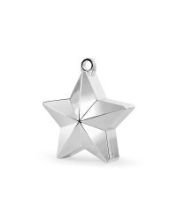 Balloon weight Star, silver