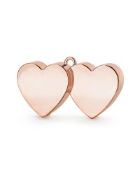 Balloon weight Hearts, gold