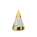 Party hats, gold, 16cm (1 pkt / 6 pc.)