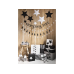 Decoration Stars, white (1 pkt / 6 pc.)