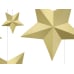 Decoration Stars, gold (1 pkt / 6 pc.)